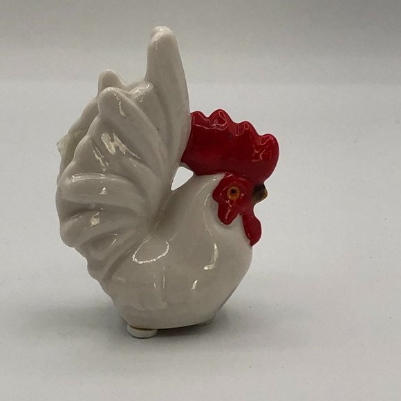 Seagull Studio Rooster Figurines Set of 2 - Picture 9 of 11